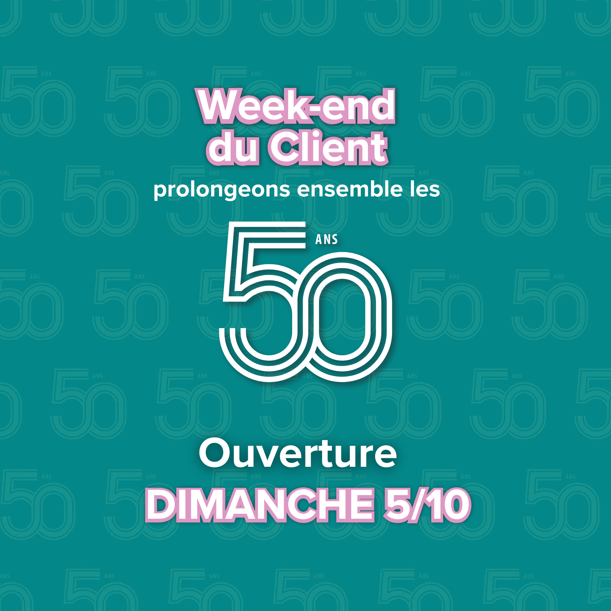 ouverture dimanche
